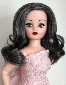 Salt & Pepper Long Wig w Center Part size 9