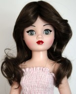 Long Waves Wig size 9, Dark Brown