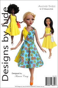 The Answer Dress for 16" Ellowyne Dolls PDF