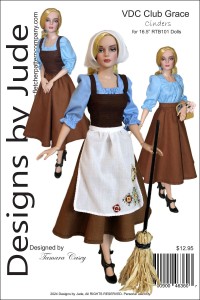 VDC Cinders for 16.5" RTB101 Dolls Printed