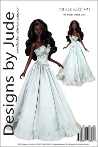 Dance with Me Gown for 60cm Smart Doll Printed