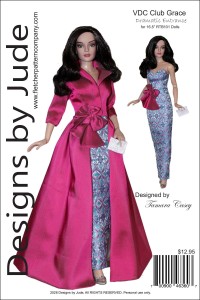 VDC Dramatic Entrance for 16.5" RTB101 Dolls Printed