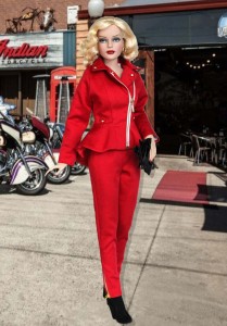 Red Moto Ensemble for 16.5" RTB101 Dolls 