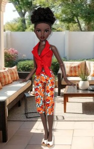 Collared Halter & Capri Pants for 16" Ellowyne & Neema Dolls Dolls 