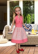 Summery Floral Dress for 12" Anne Dolls 