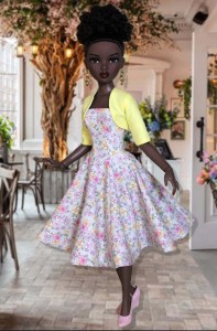 Springtime Dress & Bolero for 16" Ellowyne & Neema Dolls Dolls 
