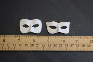 Clay Mask Blank, Masquerade Mask