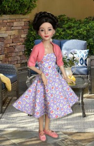 Springtime Dress & Bolero for 12" Anne Dolls 
