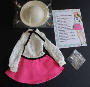  Swinging Swearheart Gwen Outfit for 16" Ellowyne & Gwen & Zee Dolls 