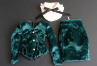 Teal London Luxe Outfit for 16" Ellowyne & Neema Dolls 