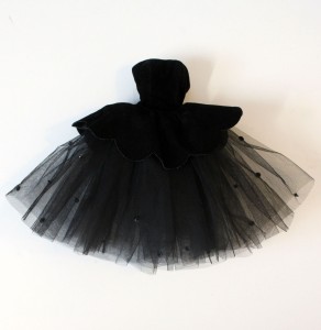 Velvet Bodice & Tulle Dress, Petticoat & Hat for 18" Kitty