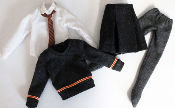 Hogwarts School Uniform for 12" Hermione & Anne