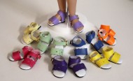 Summer Sandals for 12" Dolls, Shown of Patience & Senson