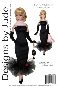 In the Spotlight for 10" Tiny Kitty Collier Printed