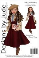 Oxford Society for 16" Ellowyne Dolls Printed