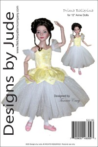 Prima Ballerina for 12" Anne Printed