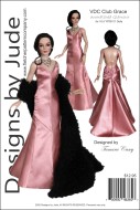 VDC Unmatched Glamour for 16.5" RTB101 Dolls Printed
