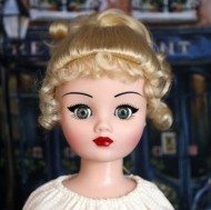 Annabelle Curly Updo Wig, size 8-9, Honey Blonde