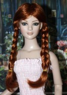 Double Braids Wig size 8, Carrot