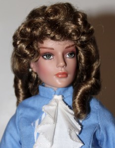Ginger Brown Ringlet Mohair Wig size 5-6, Breanna