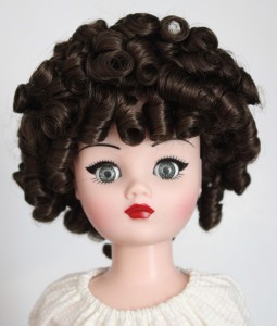 Super Curly Wig size 9, Dark Brown