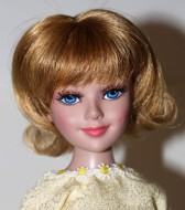 Retro Mod Wig with Flip, Size 6-7, Lt. Ginger Golden Blonde, Libby