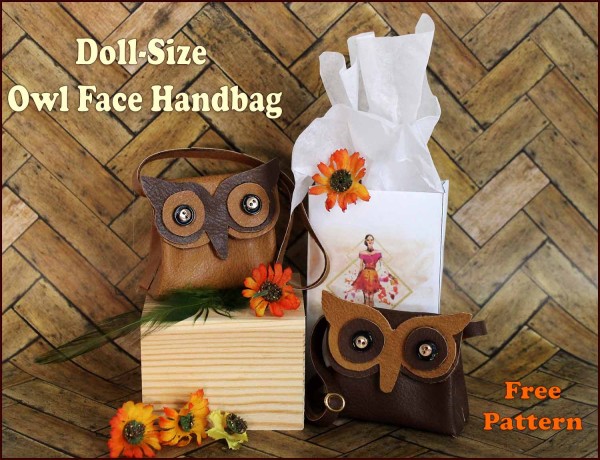 Free Doll Size Owl Handbag Pattern PDF