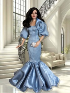 Sky Blue Show Stopper Ensemble for 16.5" RTB101 Grace Dolls 