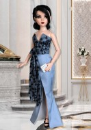 Holiday Soiree Gown for 16" Ellowyne & Neema