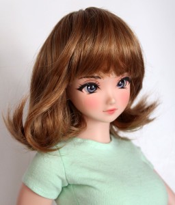 Flippy Wig with Bangs size 8, Strawberry Blonde