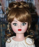 Lydia Updo Wig w Bangs size 8-9, Lt. Strawberry Blonde
