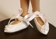 54mm French Tie Rosette Shoes for 14" Kish